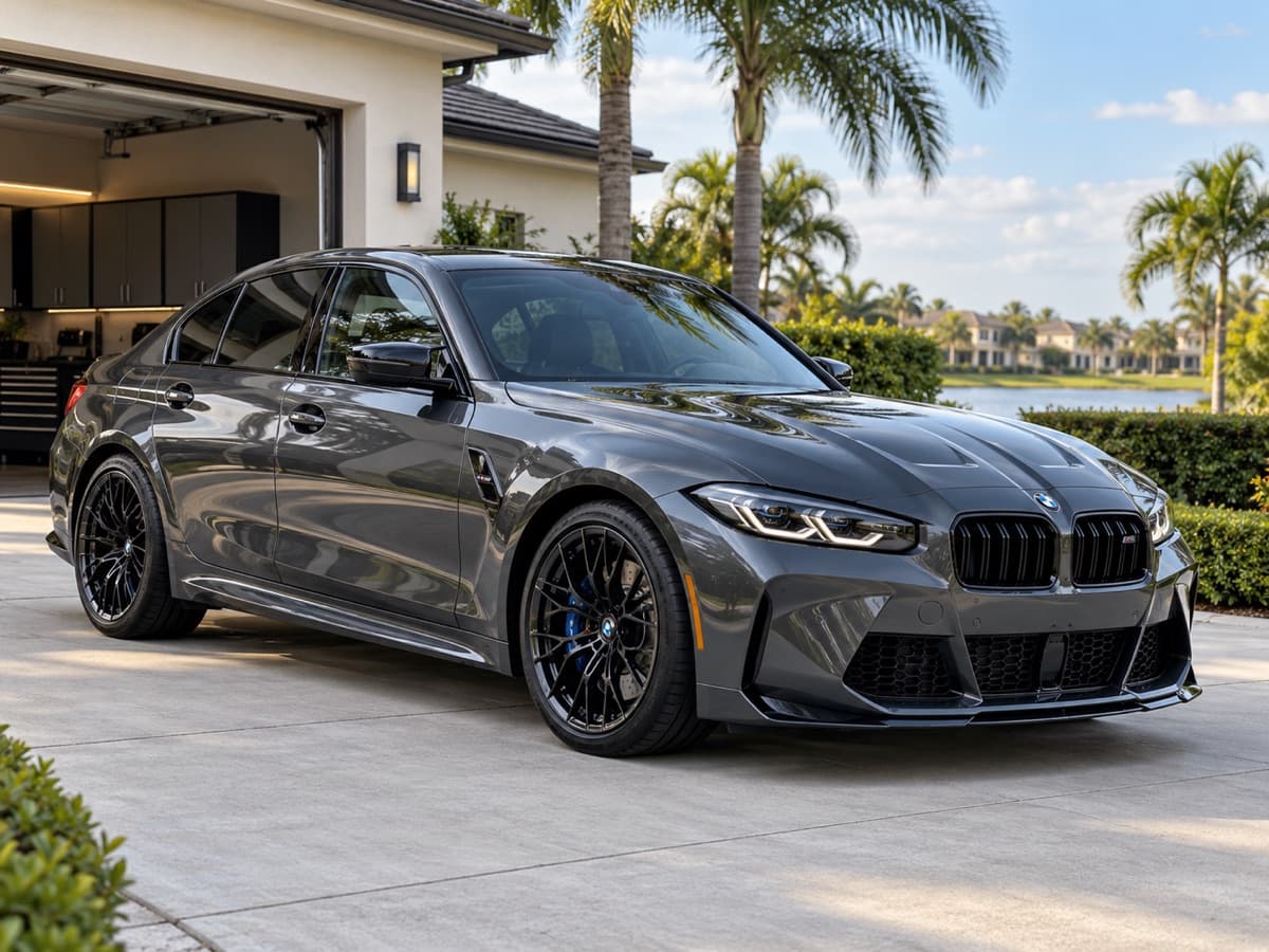 Car paint correction and detailing